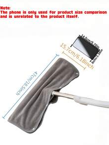 1/2 Sets Mop Replacement Cover For Floor Wiper Squeegee, Super Absorbent Coral Fleece Cleaning Pads, Lint-Free Floor Cloth For Household Cleaning & Housekeeping - multicolor - View 3