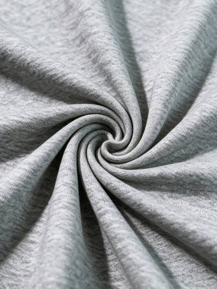 STEELVANCE Pantalones holgados de hombre con rayas, bloques de color, cintura con cordón y bolsillos, estilo streetwear - Gris Claro - Añade 5