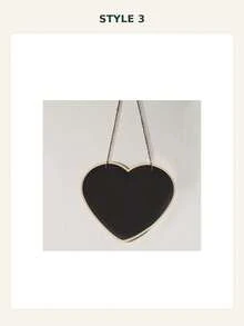 Big Wood Message Board Hanging Blackboard Sign Custom Label Tag Door Decor For Home Valentine Gift Wall Hanging - multicolor - View 10