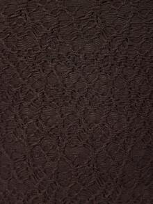Firerie Metallic Decorative Brown Textured Sleeveless Stretch Dress Elegant Casual Formal Party Going Out Office Vacation Festival - Brown - View 8