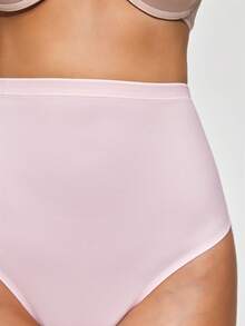 SHAPORA Women's Solid Color Casual Daily Wear Shaping Triangle Panties - Baby Pink - View 4