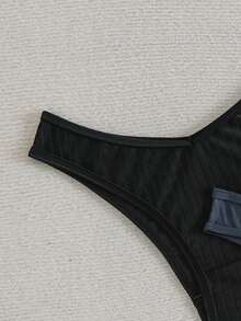 Velisys Velisys Women's Casual Outdoor Sports Shorts 2 Pieces Set - Black - View 4