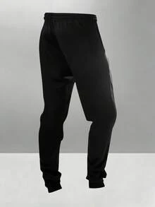 Gym Rark Men's Bull Head Print T-Shirt And Long Pants Sports Set - Black - View 5