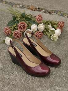 Women Heeled Sandals - Redwood - View 3