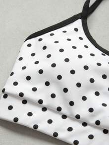 Sweetra 2pcs Seamless High Elasticity Printed Sports Tank Top With Criss-Cross Back Strap Design, Gym Wear - Black - View 8