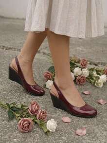 Women Heeled Sandals - Redwood - View 5