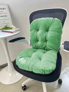 1PC Thickened Back Cushion With Backrest Support For Office Chair Long Sitting Comfort Ergonomic Lumbar Support Pad For School Home Study Back To School Supplies Computer Chair Seat Cushion - multicolor - View 9