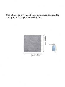 Face Towels Suitable For Daily Family Use - Dark Grey - View 3