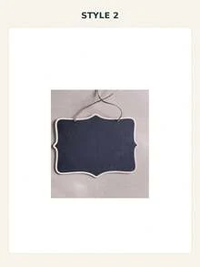 Big Wood Message Board Hanging Blackboard Sign Custom Label Tag Door Decor For Home Valentine Gift Wall Hanging - multicolor - View 13