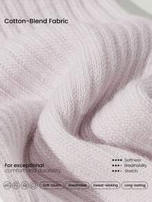 GLOWMODE 3 Pairs Make A Move Grip Scrunch Crew Socks - Multicolor - View 5