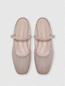 CUCCOO BIZCHIC French Style Flat Slide Sandals For Women, Summer Versatile New Bowknot Woven Closed Toe Mules Spring Shoes - full meter - View 1