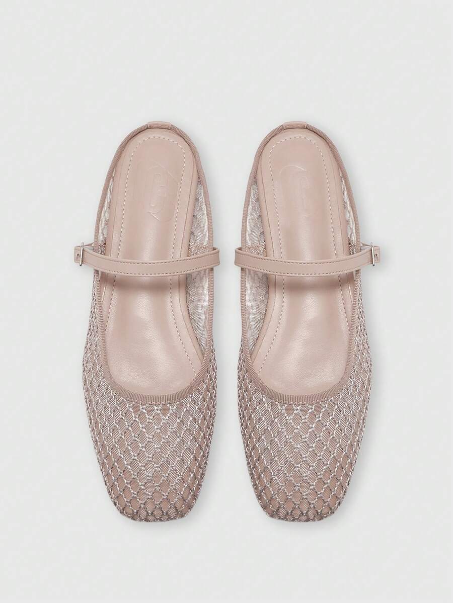 CUCCOO BIZCHIC French Style Flat Slide Sandals For Women, Summer Versatile New Bowknot Woven Closed Toe Mules Spring Shoes - full meter - View 1