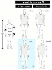 Manfinity Homme 男士梭織素色短袖休閒 Polo 領襯衫 3 件組 - 彩色 - 查看 8