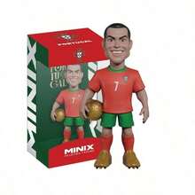 Minix Collectible Figurines 2026 World Cup Gift Minix Portugal Number 7 Figure PVC Collectible Football Fan Memorabilia - Red - View 10