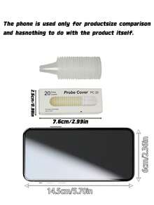 5 Boxes (100 Pcs) / 15 Boxes (300 Pcs) Universal Ear Thermometer - White - View 4
