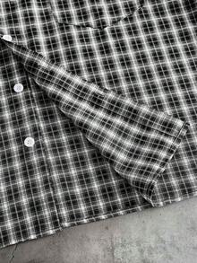 AXEPEAK Men's Patch Casual Versatile Daily Wear Shirt - Black - View 6