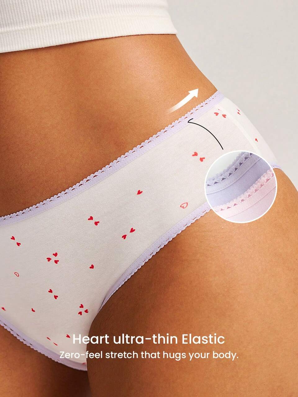 3-Pack Soft Cotton Low Waist Briefs Underwear