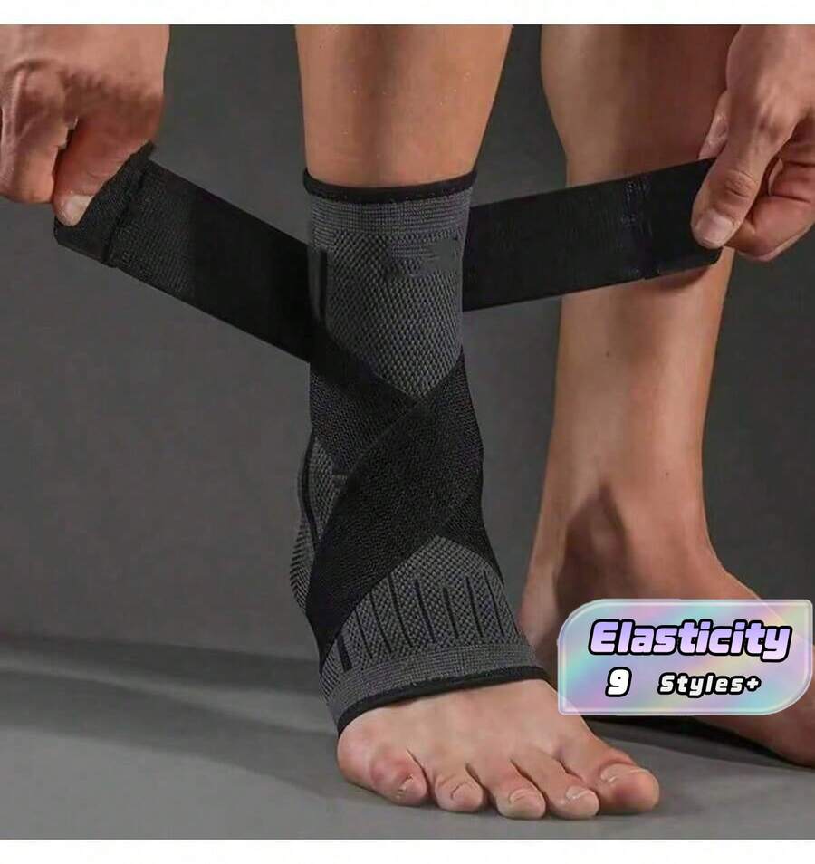 1 Outdoor Fitness, Running, Hiking, Cycling, Soccer, Dance, Yoga, Exercise, Compression Protection, Breathable Foot Cover, Ankle Strap - Multicolor - View 1