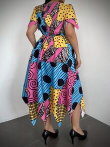 Plus Size Cosplay Clothing - Multicolor - View 2