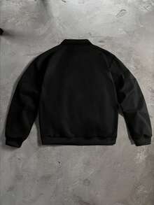 PAVTROS Chaqueta de trabajo versátil con tachuelas para hombre - Negro - Ver 2