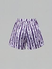 Swim Oasis 26SS 春夏度假風 魚骨 BOHO 風格 一件式泳衣附短褲 2 件套裝 - 彩色 - 查看 6
