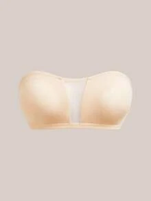 Barelissa 3件組無肩帶內衣 女款網布拼接抹胸內衣 - 彩色 - 查看 6