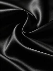 Eryvara Women's Summer Asymmetric Hollow Out Contrast Satin Lace V-Neck Camisole, Suitable For Chic Outfit For A Dinner Vacation, Daily, Home, Date Wear - Black - View 10