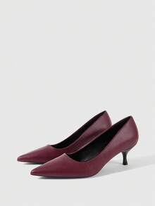 Vintage burgundy