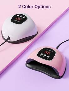 Teckwe LED Nail Lamp, Faster Gel Polish Nail Dryer,ABS - Multicolor - View 5