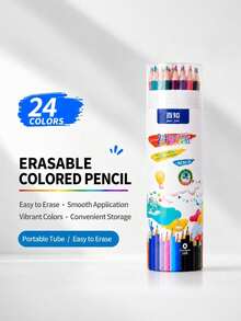Erasable Colored Pencils Multi-Pack - Vibrant Drawing Sketching Art Supplies, Smooth Layering For Office Home Gift Set - multicolor - View 10