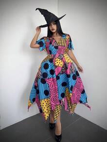 Plus Size Cosplay Clothing - Multicolor - View 6