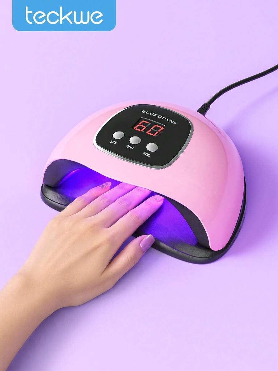 Teckwe LED Nail Lamp, Faster Gel Polish Nail Dryer,ABS - Multicolor - View 1