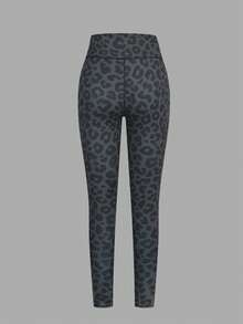 SHEIN Velisys 2 Buah Legging Olahraga Wanita - MultiWarna - View 8