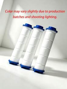 10/30 Shower Head Filter Cartridges – PP Spa Cotton Filter – Shower Water Purification – Bathroom Accessories – Rectangular Shape – Made Of Spa Cotton – Complete Set - Shower Filter - View 7