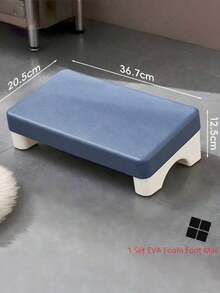 1pc Under Desk Foot Rest - PP Material Footrest Tool | Non-Slip Bottom Perfect Fit | Relieve Fatigue From Prolonged Sitting | Foot Support Pedal - Multicolor - View 17