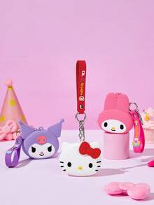 HELLO KITTY AND FRIENDS | POKOJA LAND 1 قطعة محفظة عملات معدنية بتصميم حيواني مثير للاهتمام. - متعدد الألوان - مشاهدة 3