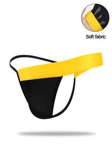 Spicy Aura 1pc Men's Sexy Underwear - Black - View 1