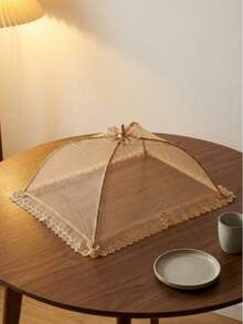 Zazumi 1 Piece Foldable Food Cover Umbrella, Dustproof, Anti-Pollution, Fly & Mosquito Repellent - Multicolor - View 1