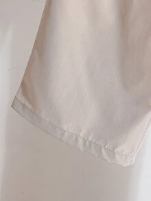 SHEIN 青少年男孩字母印花短袖上衣與長褲休閒日常2件套 - 彩色 - 查看 6
