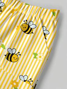 TaskEZ Conjunto de Uniforme de Fregado con Estampado de Abejas en Todo el Body, Adecuado para el Trabajo, el Transporte y el Hospital de Mascotas - Multicolor - Ver 5