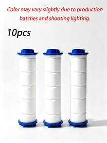 10/30 Shower Head Filter Cartridges – PP Spa Cotton Filter – Shower Water Purification – Bathroom Accessories – Rectangular Shape – Made Of Spa Cotton – Complete Set - Shower Filter - View 9