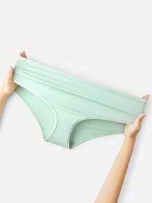 LUVLETTE Plus 3件組柔軟棉質高腰內褲女款內衣套裝-黑色 - 彩色 - 查看 8