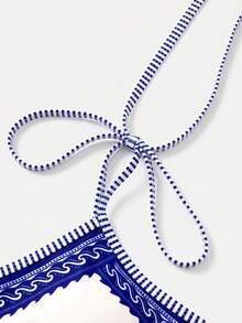 Swim Oasis 26SS 春夏度假風 魚紋波希米亞風 一件式泳衣附短褲 2件套 - 彩色 - 查看 8
