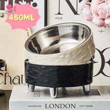 1pc Premium Creative Pattern Pet Food Bowl - multi-capacity - View 7