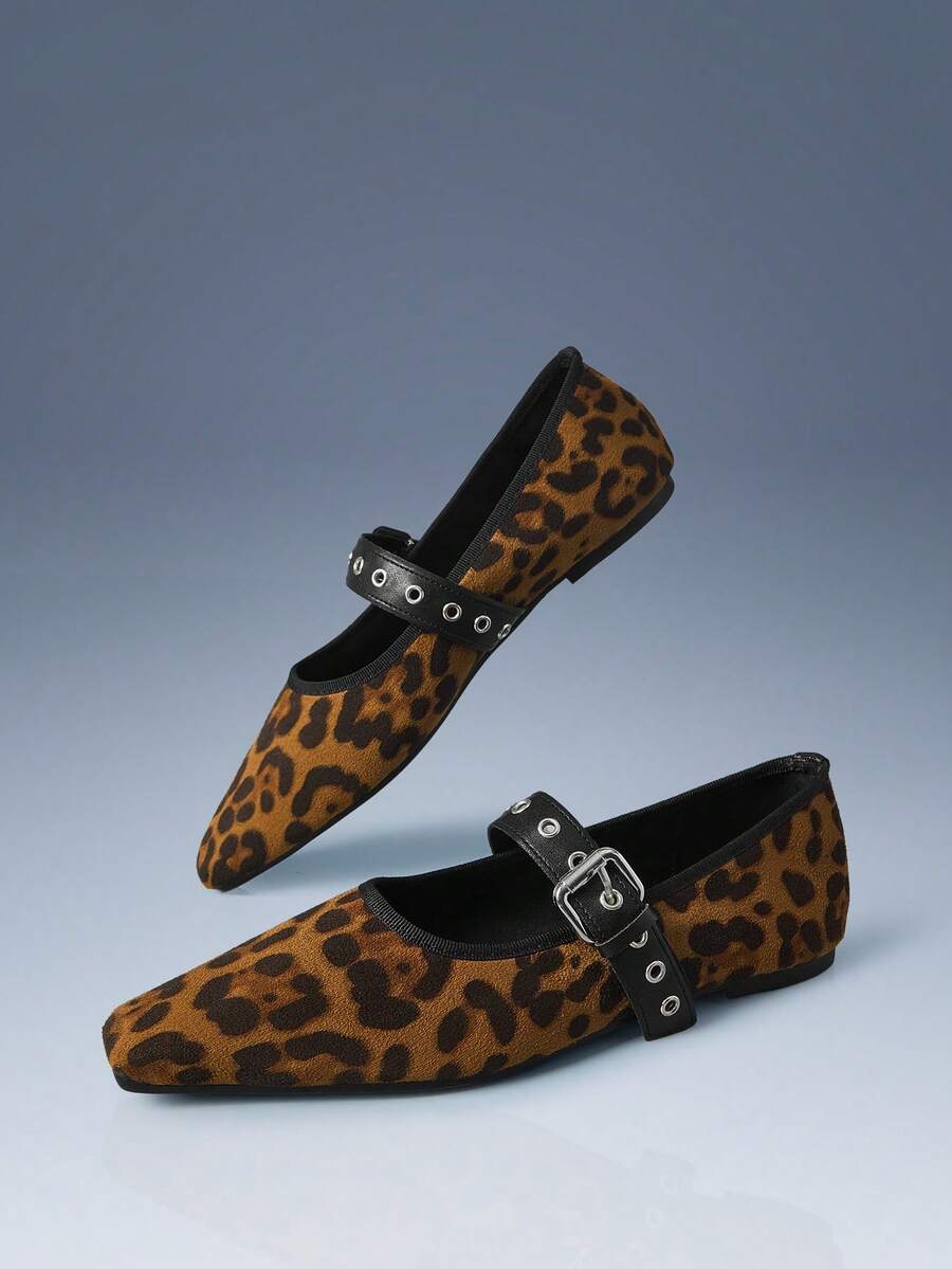 CUCCOO GRLICON Ladies, Willow Nails, Buckles, Flat Shoes. Fall Shoes - Multicolor - View 1