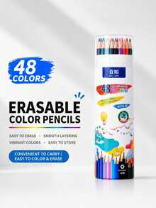 Erasable Colored Pencils Multi-Pack - Vibrant Drawing Sketching Art Supplies, Smooth Layering For Office Home Gift Set - multicolor - View 14
