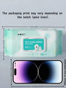100PCS Pet Care Wipes For Cats Dogs Antibacterial Deodorizing Pure Water Alcohol Free Gentle Clean For Licking Paws Anus Daily Hygiene - View 8