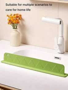 Home Kitchen Sink Splash Guard, Silicone-Adhesive, Waterproof, Separation Panel, New Design For Sink Splash Guards, Waterproof Boards For Sinks. - View 2