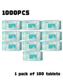 100PCS Pet Care Wipes For Cats Dogs Antibacterial Deodorizing Pure Water Alcohol Free Gentle Clean For Licking Paws Anus Daily Hygiene - View 11