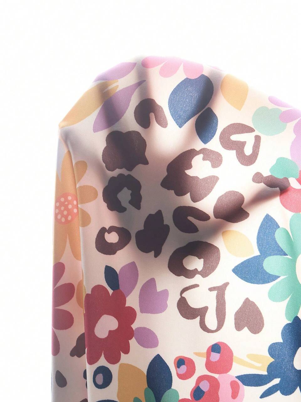 Plus Size Women's Floral Print Hooded Long Sleeve Ribbed Cuff Button Front Loose Fit Shirt Casual Daily Going Out Fall Fashion 2026